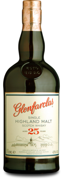 Glenfarclas 25 Years 43%, 70 cl, J & G Grant