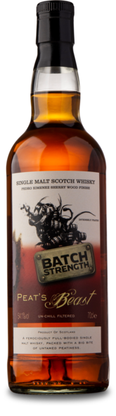 Peat´s Beast PX 54,1%, 70 cl