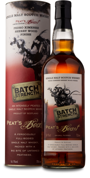 Peat´s Beast PX 54,1%, 70 cl