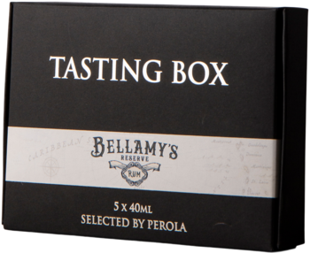 Rum Tasting Box 43,8%, 5x4 cl