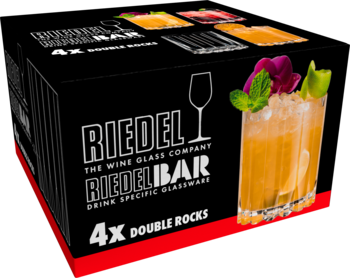 Riedel Drinks Specifik Glasserie, Double Rocks Value Set 5417/07 – 4 glas