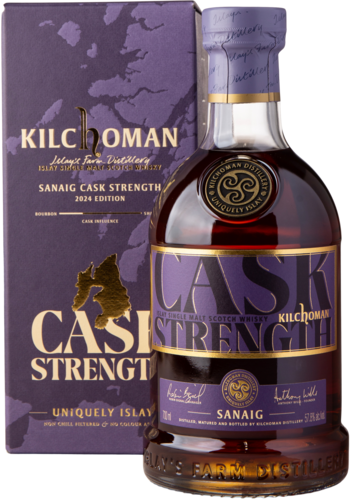 Kilchoman Sanaig Cask Strength 57,8%, Single Malt, 70 cl