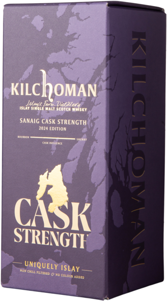 Kilchoman Sanaig Cask Strength 57,8%, Single Malt, 70 cl
