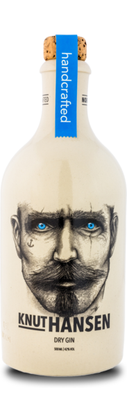 Knut Hansen Dry Gin 42,0%, 50 cl