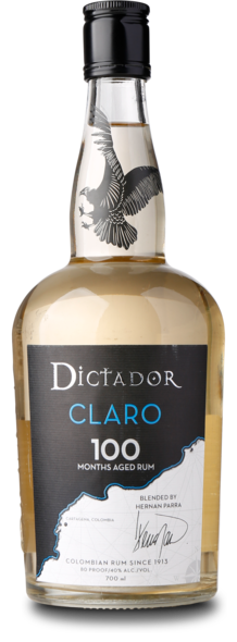 Dictador Claro 100 Months Aged Rum 40%, 70 cl