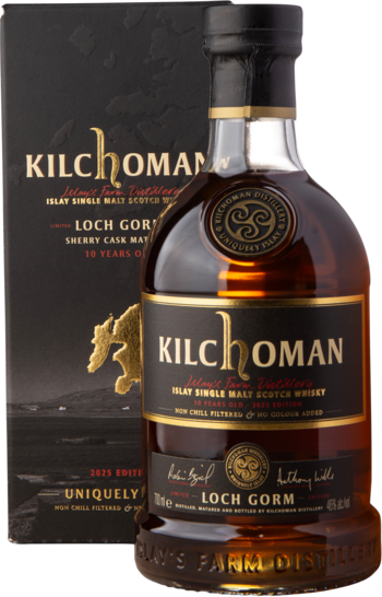 Kilchoman Loch Gorm 2025, 10 år, 46%, 70 cl