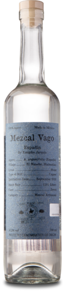 Mezcal Vago Espadin 50,6%, 70 cl