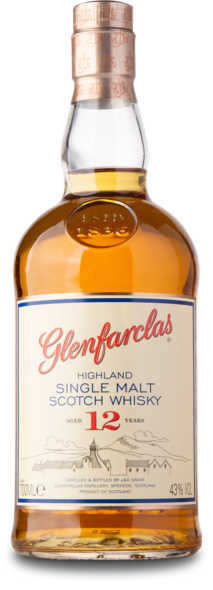 Glenfarclas 12 Years 43%, 70 cl, J & G Grant