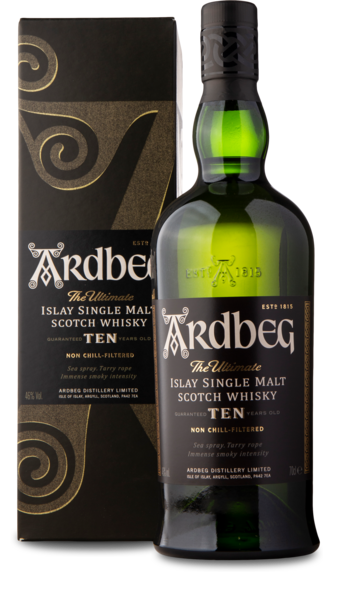 Ardbeg 10 Years 46%, Single Malt, 70 cl