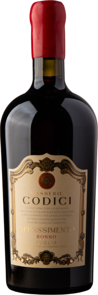 2024 Codici Appassimento Rosso Puglia, IGT