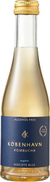 Hidcote Blue Organic Alkoholfri 0,0%, 20 cl, København Kombucha