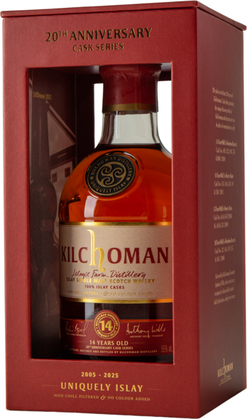 Kilchoman 14 år Sherry Casks 55%, 70 cl
