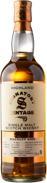 Macduff 2006 14 år 43%, 70 cl