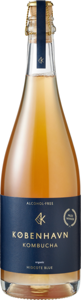 Hidcote Blue Organic Alkoholfri 0%, København Kombucha