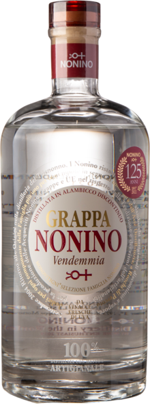 Grappa Monovitigno Vendemmia Bianco 40%, 70 cl