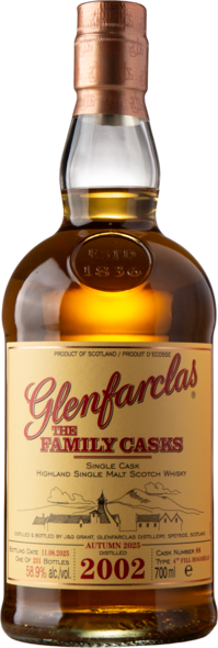 2002 Family cask A25 #88 58,9%, 70 cl, J & G Grant