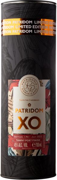 Patridom XO Ltd. Tawny Port Cask Finish 45%, 70 cl