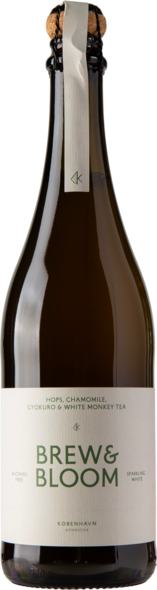 Brew & Bloom Organic Alkoholfri 0%, København Kombucha