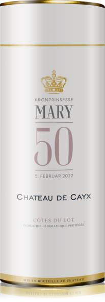 2018 Château de Cayx Chardonnay Mary 50, AOP, 150 cl