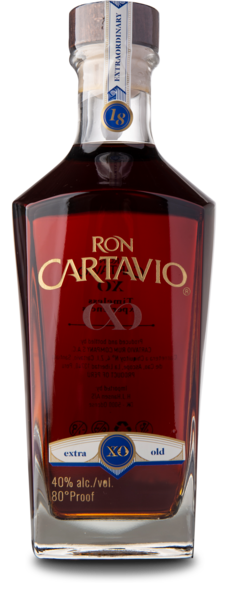 Cartavio X.O. 18 Years 40%, 70 cl