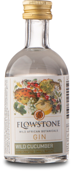 Flowstone Wild Cucumber Gin 43%, 5 cl