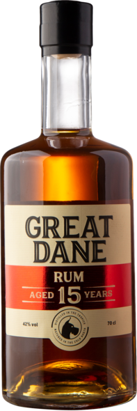 Great Dane 15 år Rum 42,0%, 70 cl