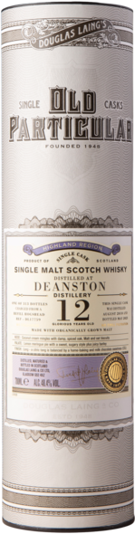 Deanston Old Particular 12yo 48,4%, 70 cl