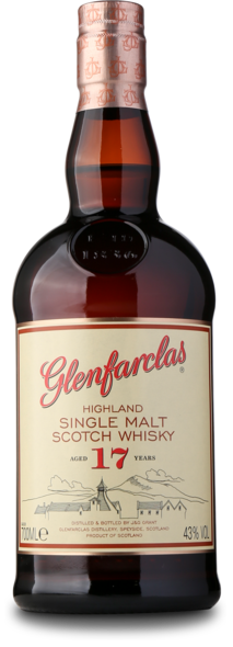 Glenfarclas 17 Years 43%, 70 cl, J & G Grant