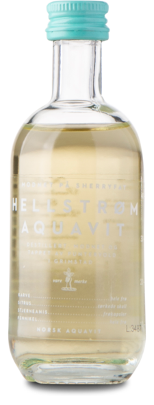 Hellstrøm Aquavit 40%, 5 cl