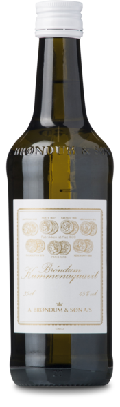 Brøndums Kummenaquavit 45%, 35 cl