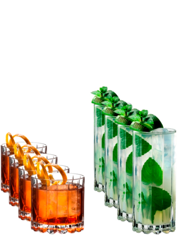 Riedel Drinks Specifik Glasserie, Rocks & Highball Set 5417/57 - 8 glas