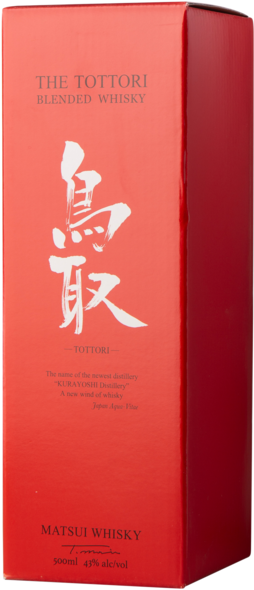 The Tottori blended malt, 43%, 50 cl