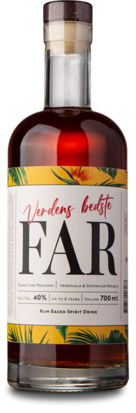 Verdens Bedste Far 40%, 70 cl