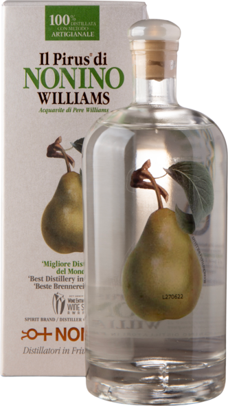 Grappa Pirus/William 43%, 50 cl