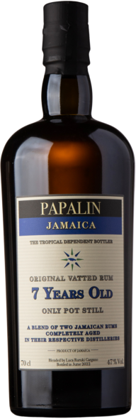 Papalin 7 år 47%, 70 cl