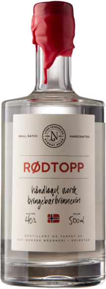 Rødtopp Hindbær Brennvin 40%, 50 cl