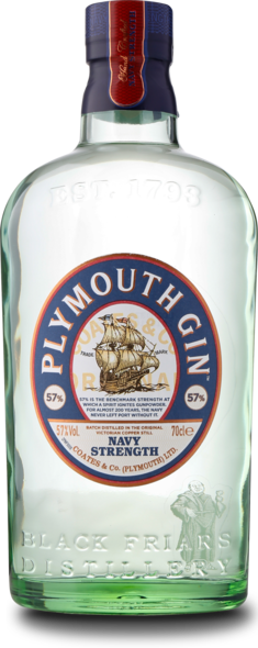 Plymouth Gin Navy 57%, 70 cl