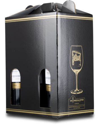 Gavekarton til 6 flasker