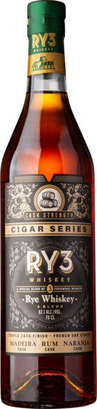 RY3 Whiskey Cigar Series 62,1%, 70 cl