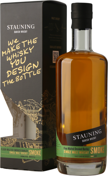 Stauning Smoke Design label 47,0%, 70 cl