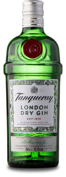 Tanqueray 43,1%, 70 cl