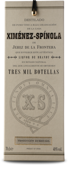 Ximenez Spinola Brandy Tres Mil 40%, 70 cl