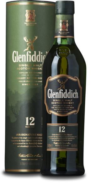Glenfiddich 12 Years, 40%, 70 cl