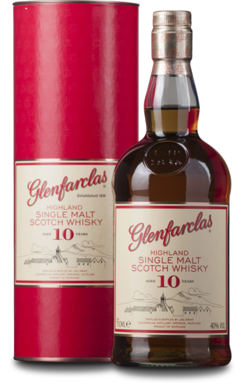 Glenfarclas 10 Years 40%, 70 cl, J & G Grant