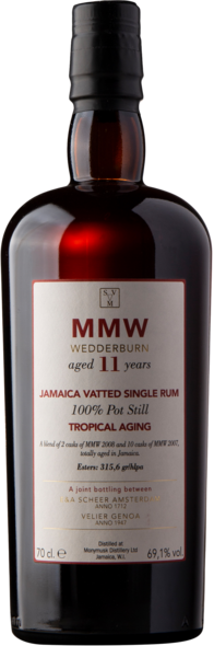 Velier SVM 11år rom MMW wedderbun 69,1%, 70 cl