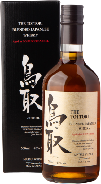 The Tottori Blended Malt Bourbon Barrel 43%, 50 cl