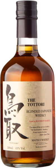 The Tottori Blended Malt Bourbon Barrel 43%, 50 cl