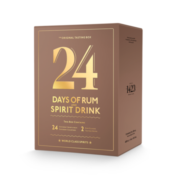 24 Days of Rum & spiritdrink Calendar, Mocha Edition 2025 41%, 48 cl