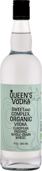 Queens Vodka Organic 38%, 70 cl