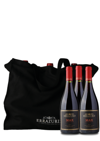 6 fl. Max Reserva GSM, Vina Errazuriz + Wine Bag